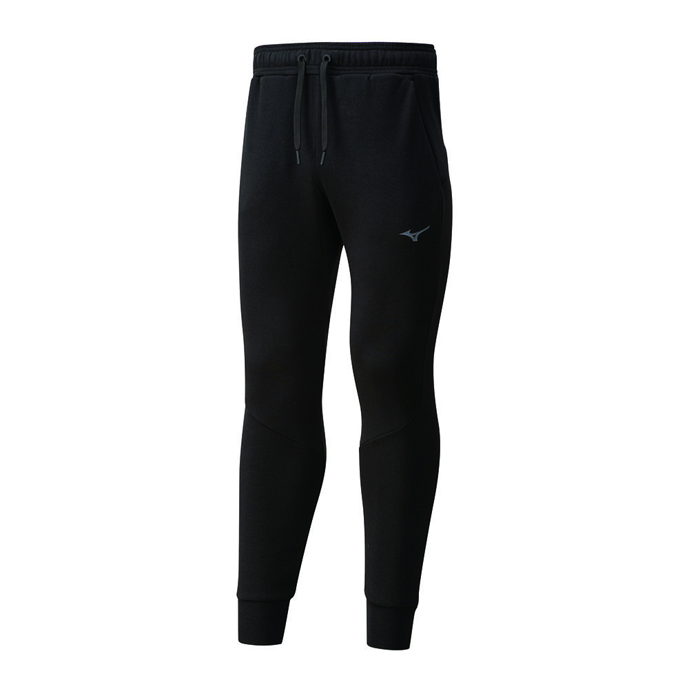 Pantalones Mizuno Athletic Rib Hombre Negras Baratas FPIG-09174